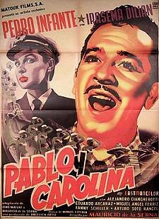 Pablo y Carolina (1957) poster
